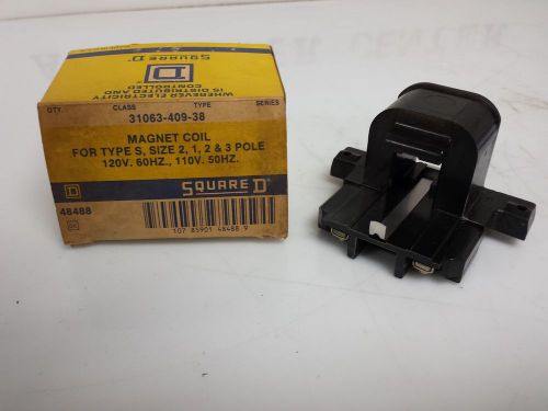 SQUARE D CO 31063-409-38 COIL  HOLDING 120V 37VA