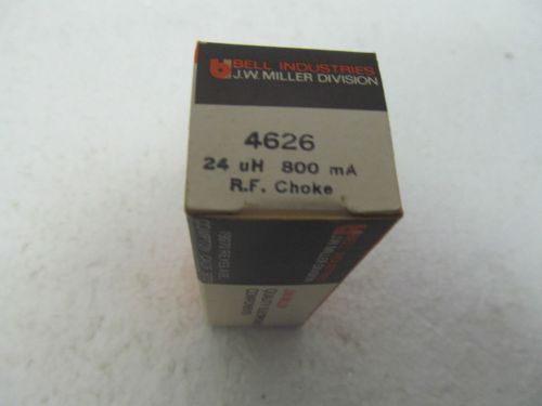 J.W. MILLER TYPE 4626  24.0uH , 800mA - R.F.CHOKE  , VINTAGE, USED