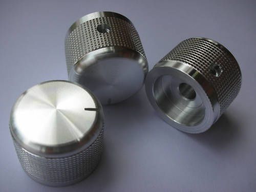 4PCS, 25mmDIAx20 Aluminum STEREO VOLUME CONTROL KNOB