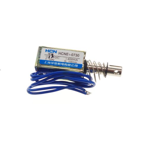 12v 0.7kg pull hold/release 10mm stroke  force electromagnet solenoid actuator for sale