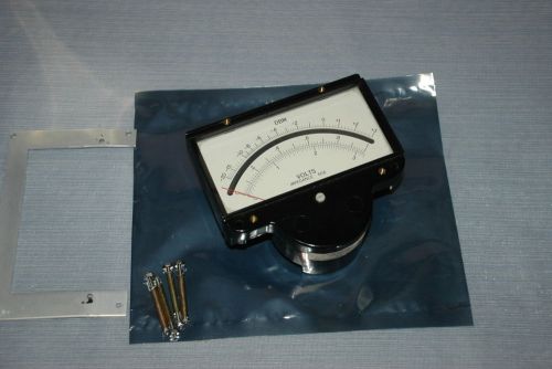 Hp 1120-1250 Mirrored Analogue Meter 118 x 54mm  DBM VOLTS         (A1M)