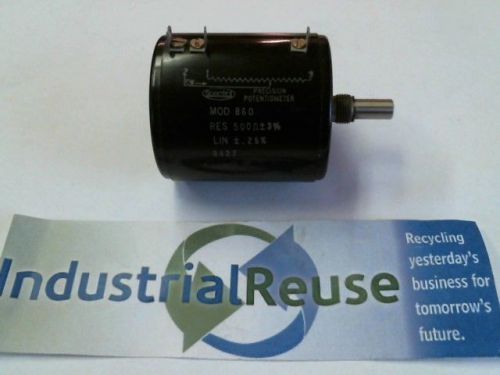 Spectrol Precision Potentiometer MOD 860 Resistance 3%