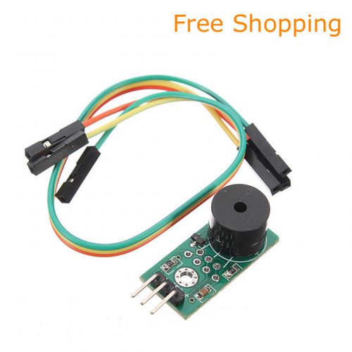 3.3V-5V Active Buzzer Alarm Module Sensor with 3 Pin TTL Cable