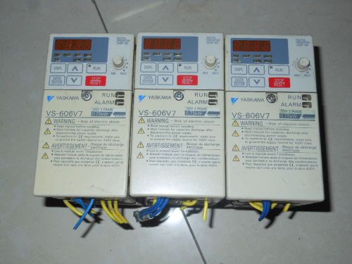 1PC Used Yaskawa CIMR-V7AT20P7 220V 0.75KW tested