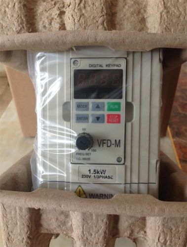 NEW Delta inverter VFD-M VFD015M21A 220V 1.5KW IN BOX