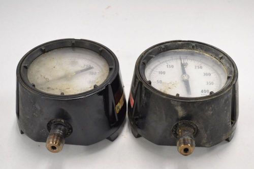 LOT 2 ASHCROFT 0-400KPA 316-TUBE/SOCKET 5IN DIAL 1/2IN PRESSURE GAUGE B302760