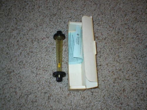 NEW IN BOX, F45375 BLUE WHITE F-45375LHN-6 FLOW METER 0-1 PGM 0-4 LPM