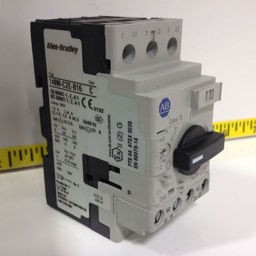 ALLEN BRADLEY  CIRCUIT BREAKER SER.C 50/60HZ 140M-C2E-B16