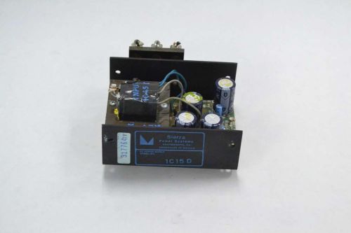 SIERRA 1C15D DC DIRECT CURRENT MODULE POWER SUPPLY REV A B354689