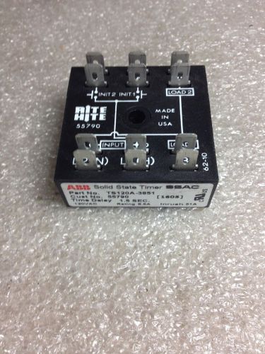 (A1) SSAC / ABB TS120A-3851 SINGLE SHOT TIMER