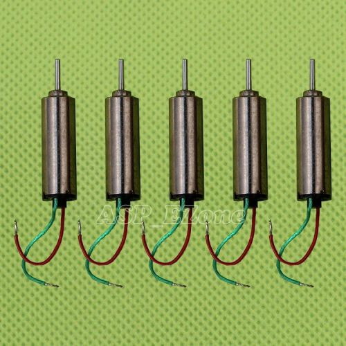 5pcs 4*14mm coreless motor 3.7v model aircraft motor high-speed motor for sale