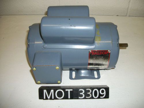 Baldor .33 hp l1207 48 frame single phase motor (mot3309) for sale