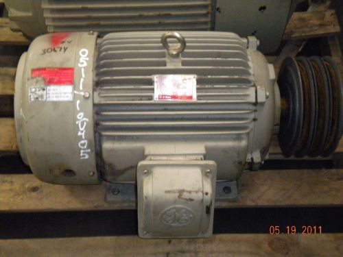 GENERAL ELECTRIC 5KS256BC205 20 HP 1765 RPM 230/460 V 256T MOTOR