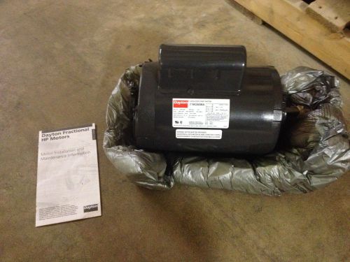 New dayton general purpose motor 1-1/2 hp 3450 rpm model 6k365 for sale