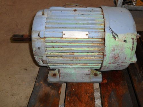 LOUIS ALLIS CEX INDUCTION MOTOR, 7.5 HP, FRAME 254U, USED