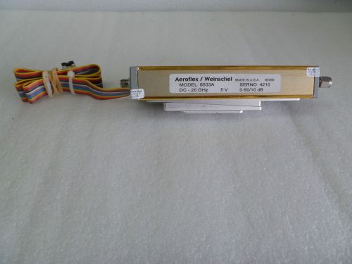 AEROFLEX/WEINSCHEL 6136A ATTENUATOR DC-20GHZ PROGRAMMABLE