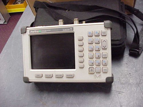 Anritsu s332d sitemaster freq 25mhz to 4ghz- tek special-needs repair for sale