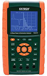 Extech PQ3470 3-Phase Graphical Power &amp; Harmonics Analyzer/Datalogger