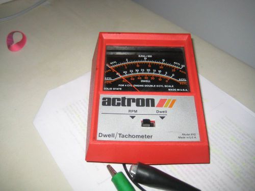 Actron Dwell/Tachometer Model 612