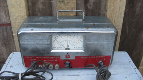 VINTAGE HARVEY HANSEN 114-1 AMP VOLT OHM GENERATOR REGULATOR TESTER