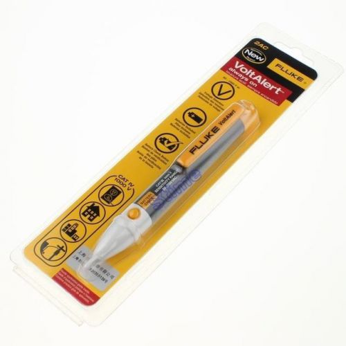 1Pcs LED Fluke 2AC  90-1000V Alert Non-Contact Voltage Detector Pen Tester Mrter