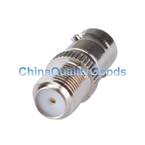 BNC-F adapter BNC female to F female straight  RF