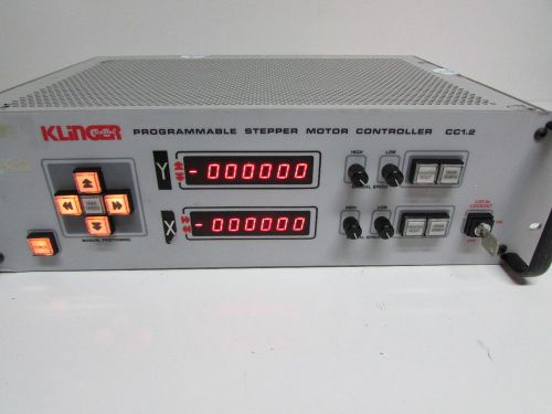 *  KLINGER SCIENTIFIC CC1.2  PROGRAMMABLE STEPPER MOTOR CONTROLLER