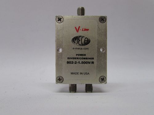 Meca power divider / combiner sma 2 way 800mhz-2.2ghz 2200mhz 20w 27db 276 for sale