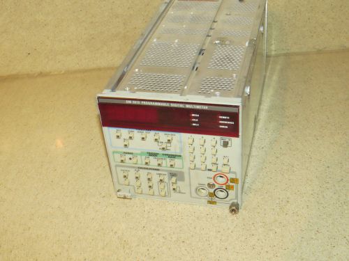 TEKTRONIX DM5010 DM 5010 PROGRAMMABLE  DIGITAL MULTIMETER PLUG IN (te1)