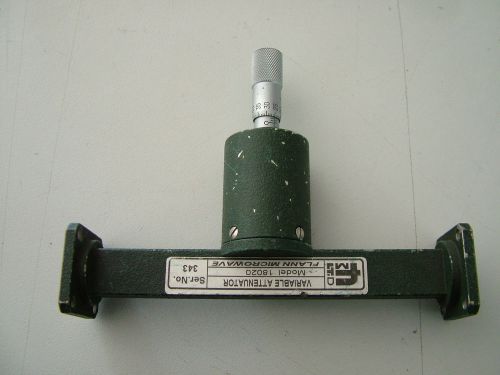 WR62 VARIABLE WAVVEGUIDE ATTENUATOR 18020