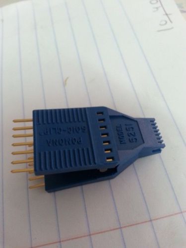 1pc POMONA 5251 Test SOIC CLIP SOIC-14 PIN