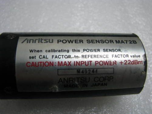 Anritsu MA72B 10M-18GHz Power Sensor