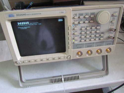 Tektronix dg2040 2ch 1.1ghz 256kbit data pattern generator for sale