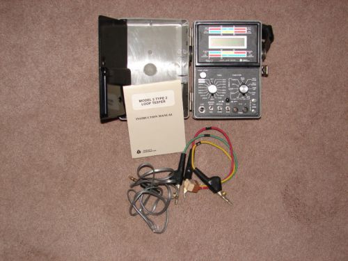 Triplett Model 5 Type 2 Loop Tester with  probes