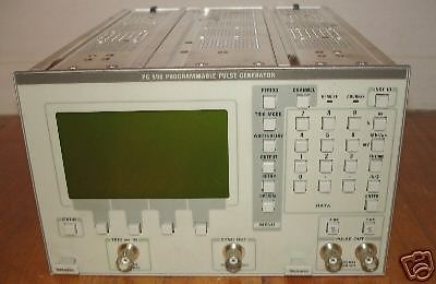 TEKTRONIX PG5110 50MHZ 2 CHANNELS PULSE GENERATOR OPT2!