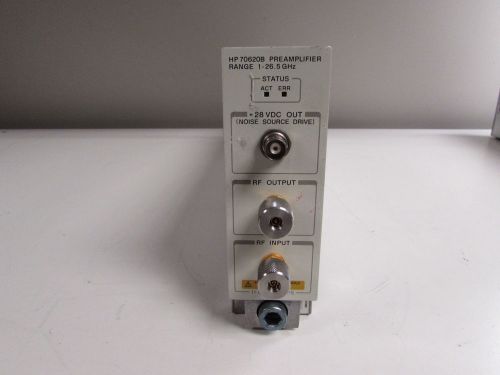 Agilent/Keysight/HP 70620B MMS Preamplifier, 1.0 to 26.5 GHz