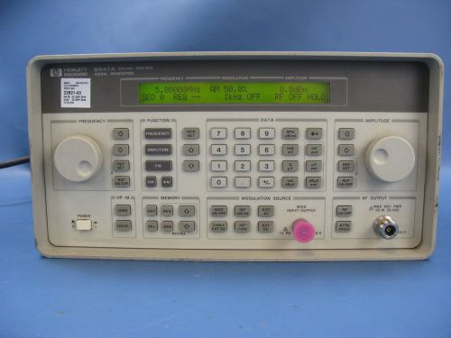 Hp 8647a signal generator 250khz-1000mhz w/opt ie5 &amp; hpib  tested &amp; calibrated!! for sale