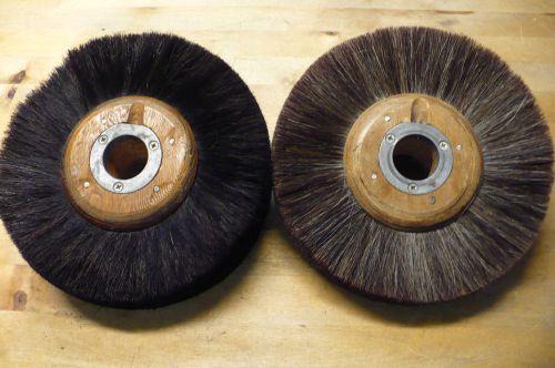 Rotary Brushes 8&#034; Shoe Shine Polishing Horsehair (?)