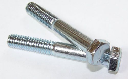 25 Qty-NC GR5 Hex Head Bolt 7/16-14X2-1/2 ZP(5481)