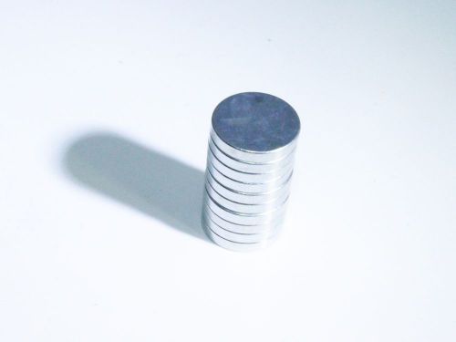 10pcs 12mm x 2mm disc rare earth neodymium super strong magnets craft model for sale