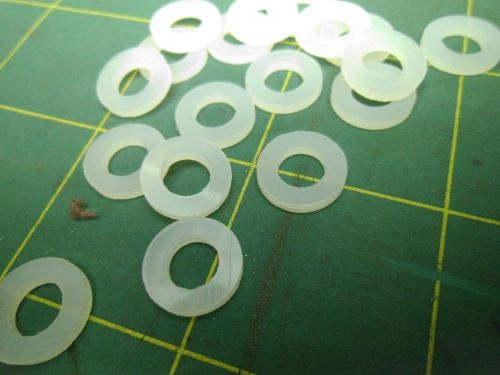 NYLON WASHERS 1/4 ID .472 OD .062 THICK (QTY 18) #55933