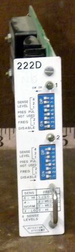 1 USED  DETECTOR SYSTEMS 222D LOOP DETECTOR MODULE