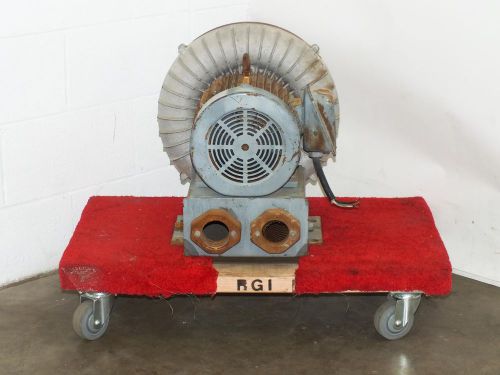 Hitachi Spencer Turbine Vortex Regenerative Blower 280 CFM 230/460 VAC VB-037-E