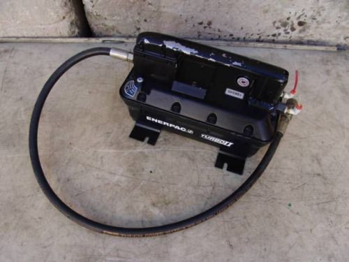 Enerpac turbo ii air hydraulic pump  great shape #4 for sale