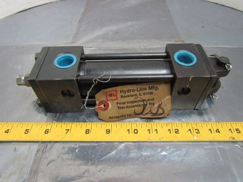 Hydro-Line N5DC 1.5X3 Hydraulic Cylinder 1-1/2&#034; Bore 3&#034; Stroke Clevis Mount