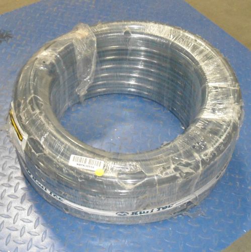 KURI TEC 100&#039; 1&#034; x 11/2&#034; KLEARON 73 CLEAR PVC TUBING K010-1624X100 *NEW*