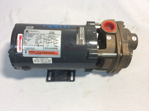 MTH Pump T41B AB  Turbine Pump, W/ 1/3 Hp Motor 1 Ph, 3450 Rpm NEW