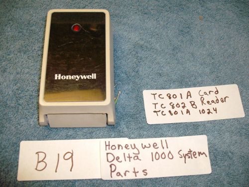 HONEYWELL INSERTION CARD ACCESS READER HONEYWELL TC801A 1016 TC802B