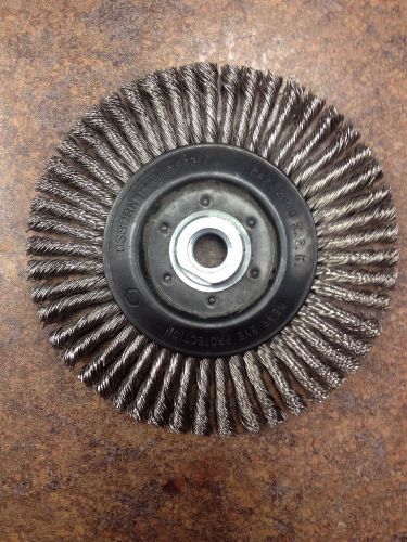 Osborn Pro #99089 6-1/2&#034; Knot Wire Brush Wheel