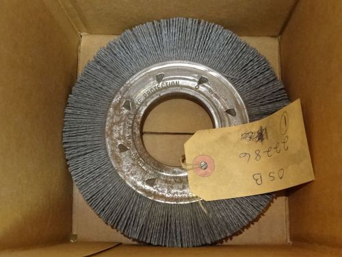 new OSBORN 6&#034; x 7/8&#034; x 2&#034; A.H. Wide Face ATB Wire Wheel Brush 22286